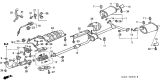 Diagram for Acura TL Catalytic Converter - 18160-PGE-A00