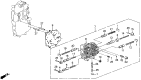 Diagram for Acura Legend Valve Body - 27700-PG4-020