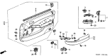 Diagram for Acura Mirror Switch - 35190-S3M-A02