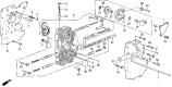 Diagram for Acura Valve Body - 27105-PL5-Z02