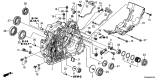 Diagram for Acura ZDX Bellhousing - 21110-RT4-315