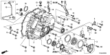 Diagram for Acura ZDX Bellhousing - 21210-RT4-000