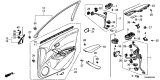 Diagram for Acura RDX Window Switch - 35750-TX4-A01