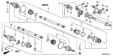 Diagram for Acura Axle Shaft - 44306-STX-A51