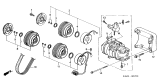 Diagram for Acura TL A/C Clutch - 38900-P8E-A01