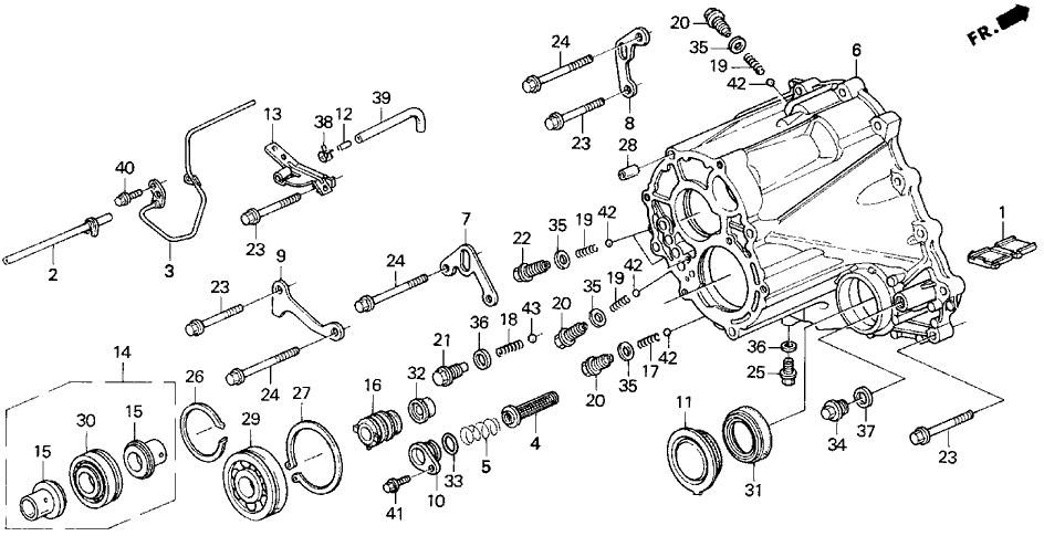 1992 Acura Legend Engine Diagram - Wiring Diagram Schema