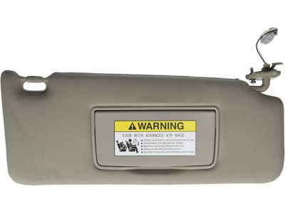 Acura 83280-STK-A01ZB Sunvisor Assembly, Driver Side (Gray)