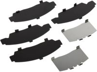 Acura 06455-S0K-J00 Brake Shim Set, Front