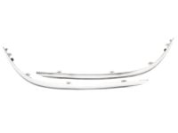 Acura 71107-SJA-000ZA Left Front Bumper Protector (Meteor Silver Metallic)