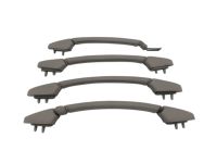 Acura 83240-SNA-A11ZD Grab Rail Assembly (Gray) (Coat Hanger) Acura 83240-SNA-A11ZD Grab Rail Assembly (Gray) (Coat Hanger)