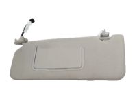 Acura 83280-TL2-A11ZB Sunvisor-Sun Visor Left (Gray) (Mirror)