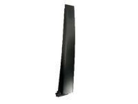 Acura 72470-TK4-A01ZA Left Front Door Center Pillar Garnish (Black Gloss 80)