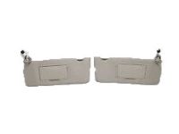 Acura 83230-TL2-A11ZB Passenger Side Sunvisor Assembly (Gray) (Mirror)