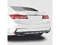 Acura 08F03-TZ3-210A Underbody Spoiler - Rear - Exterior color:Crystal Black Pearl