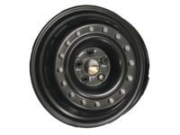 Acura 42700-TK4-A51 Spare Wheel 17X4 Steel Black