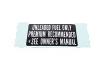 Acura 17669-TG7-A01 Info Fuel Label