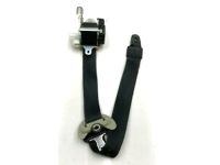 Acura 04818-T6N-A00ZA Left Front Seat Belt Outer Set (Deep Black)