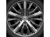 Acura 08W19-TZ3-200B 19 - inch Black Diamond - Cut Alloy Wheel