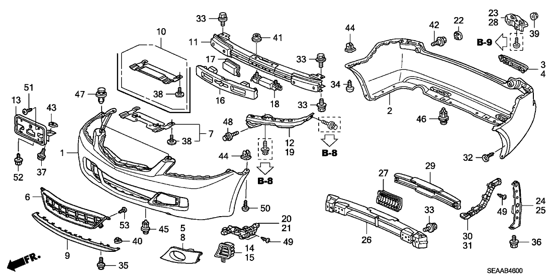 Acura warehouse parts