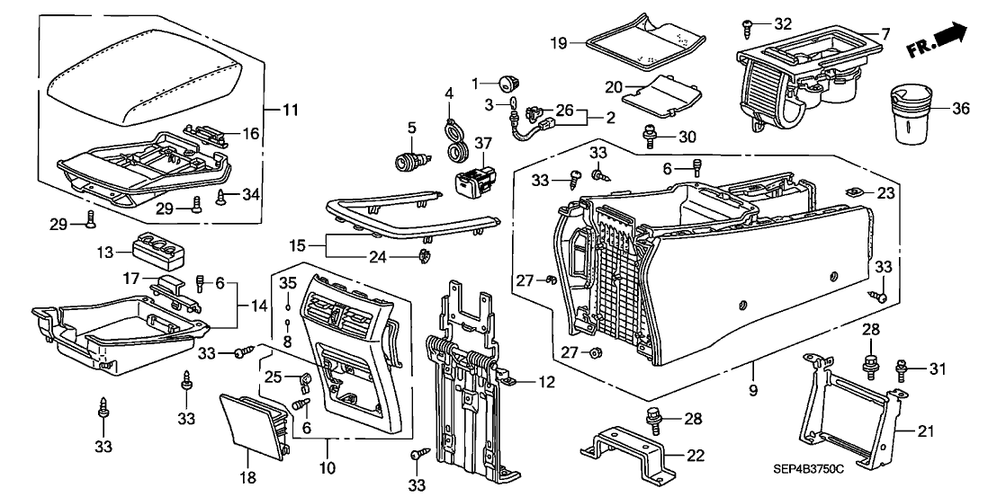 Acura warehouse parts