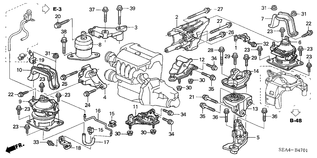 Acura warehouse parts