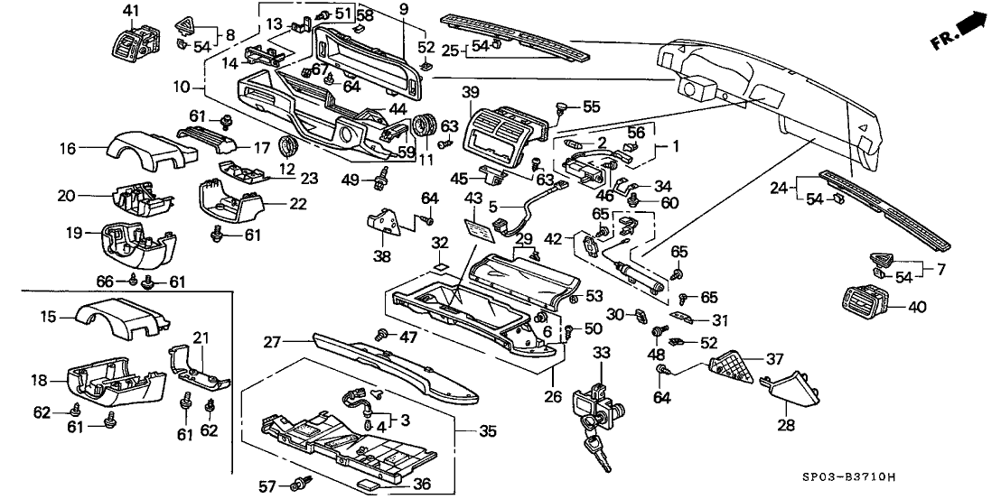 Acura warehouse parts