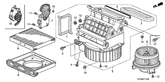 Acura warehouse parts