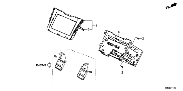 2020 Acura NSX Navigation System Diagram