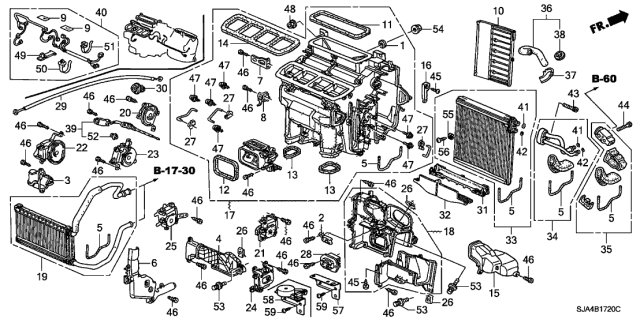2011 Acura RL Screw-Washer (4X16) Diagram for 90133-SR3-003
