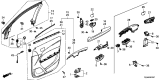 Diagram for Acura Door Trim Panel - 83551-TYR-A42ZD