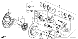 Diagram for 2018 Acura TLX Brake Backing Plate - 43253-TZ3-A50