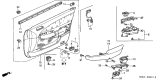 Diagram for 2000 Acura TL Window Switch - 35750-S0K-A02