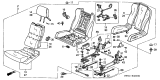 Diagram for Acura NSX Seat Switch - 35840-SL0-A01ZB