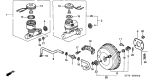 Diagram for Acura TL Brake Master Cylinder - 46100-SW5-A11