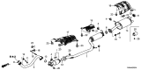 Diagram for Acura Catalytic Converter Gasket - 18229-S5D-A01