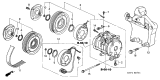 Diagram for 2011 Acura MDX Drive Belt - 56992-RV0-A05