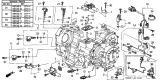 Diagram for Acura CL Speed Sensor - 28810-P7W-004