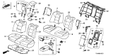 Diagram for 2011 Acura TL Seat Cover - 82131-TK5-A72ZB