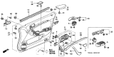 Diagram for Acura TSX Mirror Switch - 35190-SEC-C01