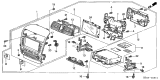 Diagram for Acura TSX A/C Switch - 39054-SEC-A61ZA