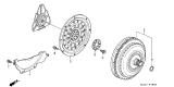 Diagram for Acura Flywheel - 26251-PR7-000