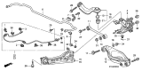 Diagram for Acura Trailing Arm - 52371-STK-A00