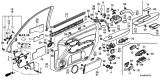 Diagram for Acura RL Window Switch - 35750-SJA-A03ZA