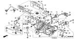 Diagram for Acura MDX Oil Drain Plug - 90081-PVH-003