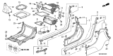 Diagram for 2006 Acura TL Ashtray - 77302-SEP-A01ZA