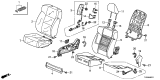 Diagram for 2014 Acura TSX Seat Cover - 04811-TL2-A11ZD