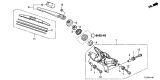 Diagram for Acura Wiper Motor - 76710-TL4-G01
