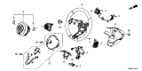 Diagram for Acura RDX Steering Wheel - 78501-TJB-C20ZA
