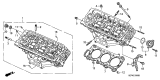Diagram for Acura TL Cylinder Head - 12100-RDJ-305