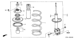Diagram for Acura MDX Shock Absorber - 51605-S3V-305
